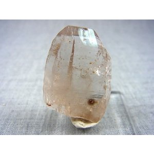 画像: 山梨県水晶峠産クリア水晶ポイント（タビー型/ホットスポット付き） 14.6g