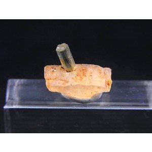 画像: ベトナム・タインホア産アクアマリン付きスモーキー水晶 0.7g