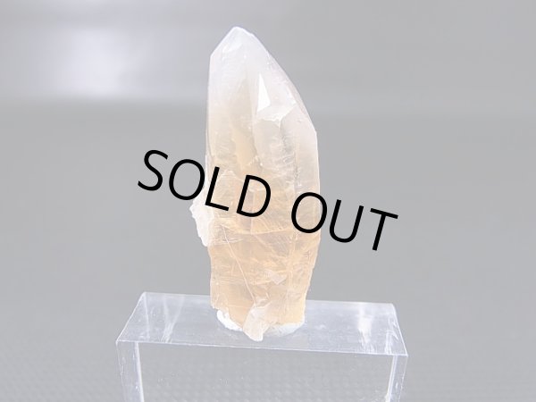 画像1: スウェーデン産カルサイトポイント（犬牙/連晶） 4.8g