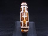 画像: 「平安十字佛」現代天珠 直径約13×48.5mm