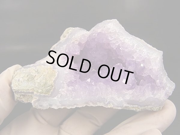 画像1: 福島県宝川産アメジスト（紫水晶）オンアゲート 169.2g