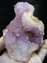 画像: キャビネットサイズ：福島県宝川産アメジスト（紫水晶）オンアゲート 358.9g