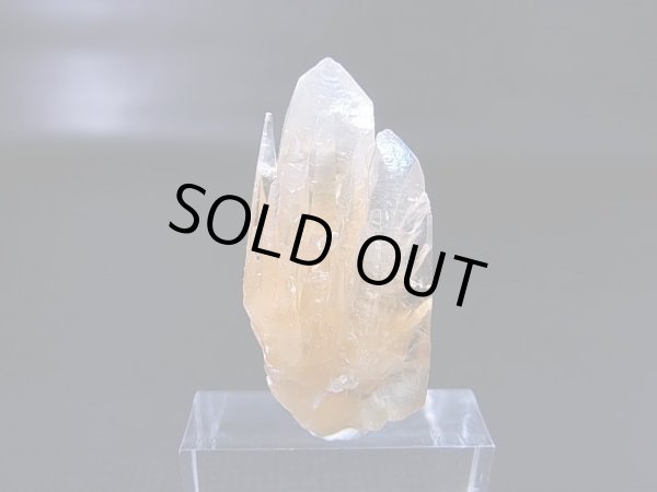 画像1: スウェーデン産カルサイトポイント（犬牙/連晶） 5.5g