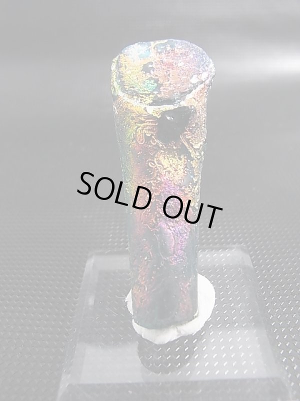 画像1: アフガニスタン産スーパーイリデッセンス・ローマングラス（マルチイリデッセンス） 18.6g