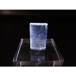 画像: マダガスカル産ジラソルクオーツ研磨原石（針状ルチル/中空インクルージョン） 2.4g