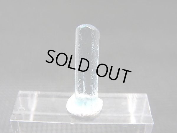 画像2: ジェムグレード宝石需要品質：ベトナム産アクアマリン柱状結晶原石 2.1カラット