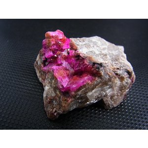 画像: コンゴ産ピンクコバルトカルサイト原石 （直方体/立方体結晶） 51.4g