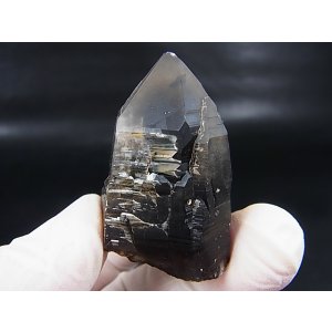 画像: ノルウェー産スモーキークオーツ（ケアンゴーム）原石 38.5g