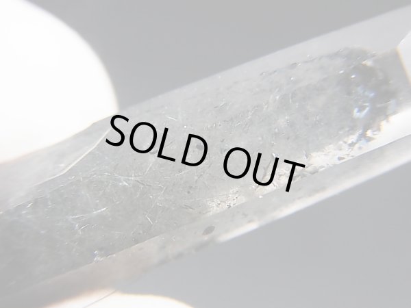 画像2: ノルウェー産水晶ポイント（アクチノライト/ヘマタイト入り）3.6g