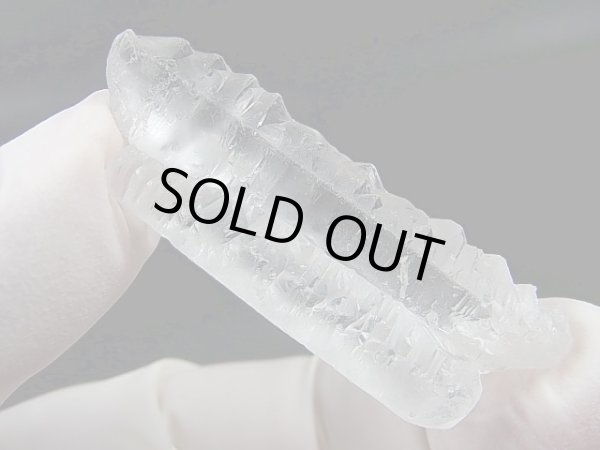 画像2: マダガスカル産グロースインターフェレンスＤＴ蝕像水晶 13.7g