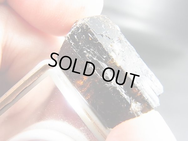 画像2: ネパール・ジャジャルコット産ドラバイトトルマリン柱状結晶原石 61.1カラット