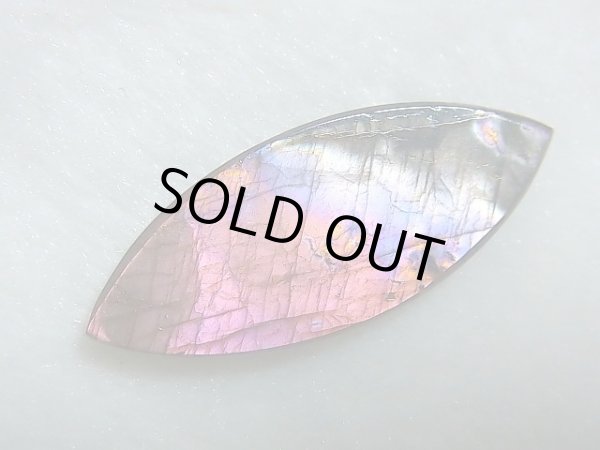 画像2: レアカラー：ピンク/パープルシラーラブラドライト研磨タンブル 7.2g