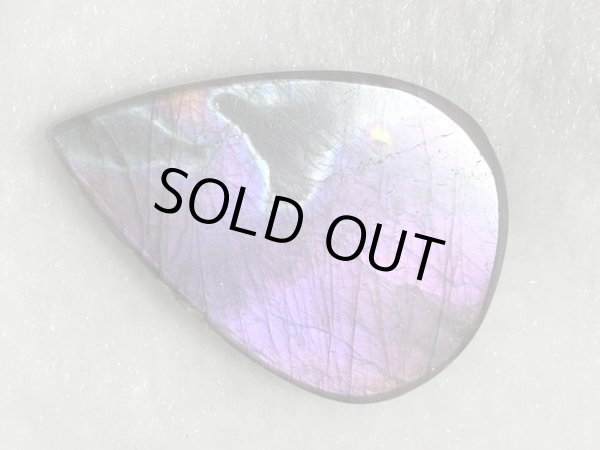 画像2: レアカラー：ピンク/パープルシラーラブラドライト研磨タンブル 6.5g