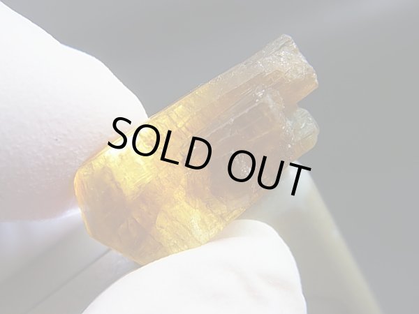 画像2: ネパール・ジャジャルコット産ドラバイトトルマリン柱状結晶原石（両錐/連晶） 25.4カラット