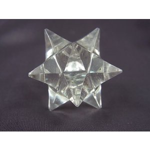 画像: ガネーシュヒマール・ティプリン産水晶使用マカバスター水晶(六芒星/五芒星十二面体) 13.3g