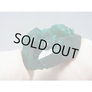 画像: コンゴ産ダイオプテーズ原石(大粒結晶) 4.0g