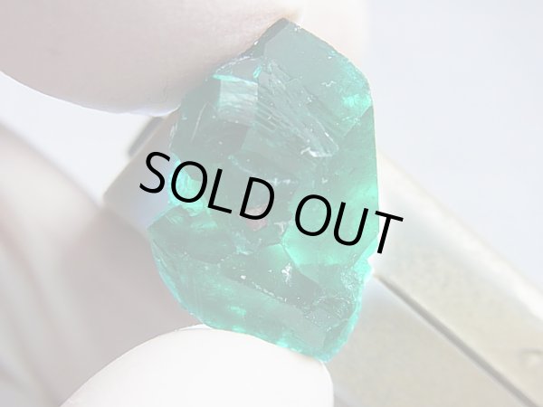 画像2: コンゴ産ダイオプテーズ原石（大粒結晶） 4.0g
