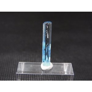 画像: ジェムグレード宝石需要品質：ベトナム産アクアマリン柱状結晶原石 2.8カラット