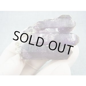 画像: タンザニア・ソンゲア産エレスチャルアメジスト原石 121.8g