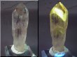 画像2: ブラジル・コルデイロス産アメジスタドーラダ/蛍光ファントムアメジスト（錐面研磨） 33.6g