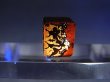 画像1: 新色：飯盛ラボストーン（IL-stone）「レアカラー：レッドスピネルカラー」（蛍光性あり）ガラス原石 5.8カラット