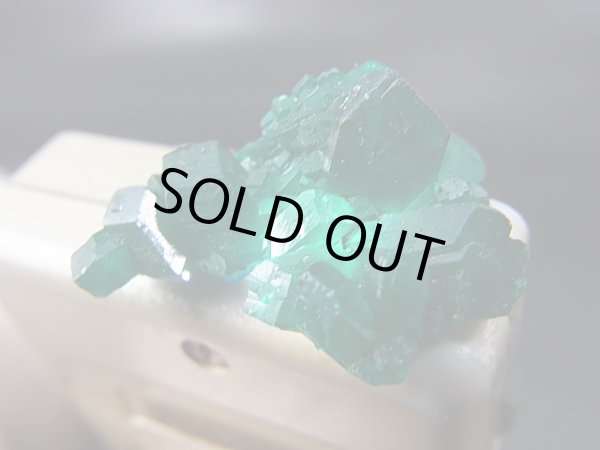 画像2: コンゴ産ダイオプテーズ原石（大粒結晶） 4.5g