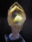 画像1: ブラジル・コルデイロス産アメジスタドーラダ/蛍光ファントムアメジスト（錐面研磨） 75.0g