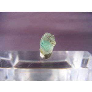 画像: 南アフリカ・メッシーナ鉱山産パパゴアイト入り水晶原石 0.2g