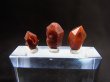 画像2: スペイン・バレンシア産赤鉄水晶（クオルゾ・ロホ） 3点セット トータル 1.6g