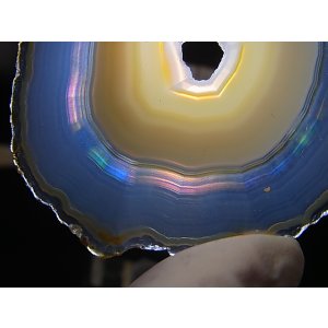 画像: ブラジル産イリスアゲートスライス 13.2g