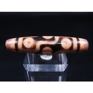 画像: 「九眼」現代天珠 直径約12.5×59mm