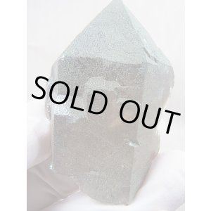 画像: スイス・アルプス（ガレンシュトック）スモーキークオーツ（クローライト付き） 124.6g