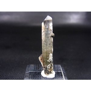 画像: ノルウェー産水晶ポイント(アクチノライト/ヘマタイト入り) 2.8g