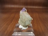 画像: ドイツ・ザクセン州産フローライトon水晶(シデライト/パイライト共生) 4.1g
