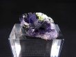 画像1: ドイツ・ザクセン州産ブルーフローライトon水晶 5.5g