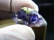 画像2: ドイツ・ザクセン州産ブルーフローライトon水晶 5.5g