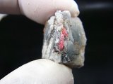 画像: ドイツ・ザクセン州産エリスライトon水晶原石 7.1g