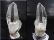 画像1: イティンガ産ブラックトルマリンインクルージョン水晶ポイント 39.5g
