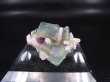 画像1: ナミビア・エロンゴ産グリーンフローライトon水晶原石 7.2g