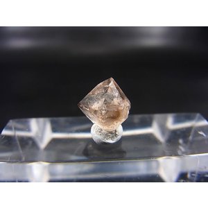 画像: フランス・ロペルエ産ベータ型水晶(スモーキー) 0.4g