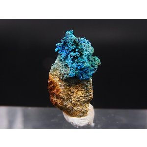 画像: ドイツ・ザクセン州産シアノトリカイト(青針銅鉱)原石 0.5g
