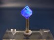 画像2: ドイツ・ザクセン州産パープルフローライトon水晶(パイライト共生) 0.7g