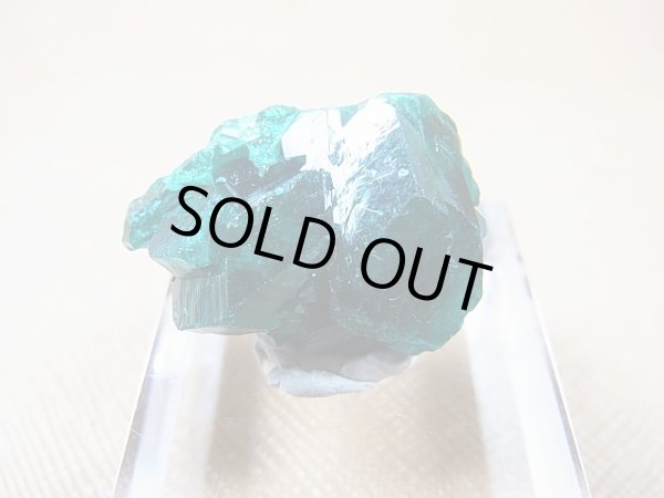画像2: コンゴ産ダイオプテーズ原石（大粒結晶） 7.2g