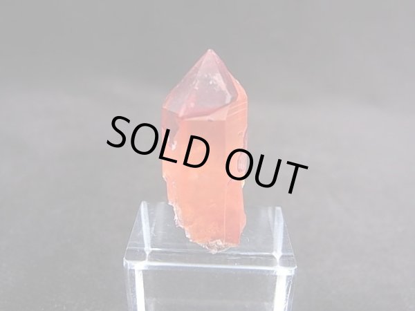 画像1: 南アフリカ・オレンジリバー産レッドヘマタイト水晶 2.1g