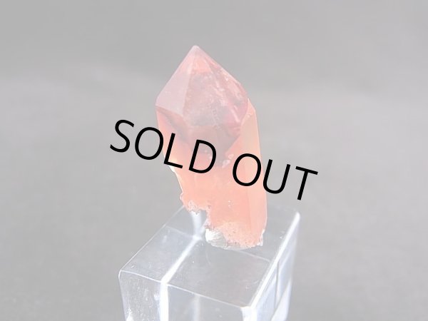 画像2: 南アフリカ・オレンジリバー産レッドヘマタイト水晶 2.1g