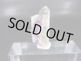 画像: ドイツ・ザクセン州産フローライトonグリーン水晶 1.6g