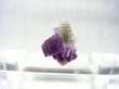 画像1: ドイツ・ザクセン州産フローライトonグリーン水晶 0.6g