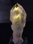 画像1: ブラジル・コルデイロス産アメジスタドーラダ/蛍光ファントムアメジスト（錐面研磨） 47.1g