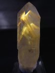 画像1: ブラジル・コルデイロス産アメジスタドーラダ/蛍光ファントムアメジスト（錐面研磨） 72.5g