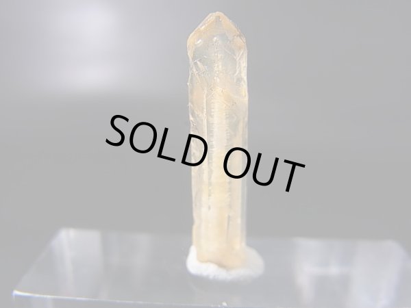 画像1: 五代松鉱山産トラピチェ・レモン水晶 0.6g
